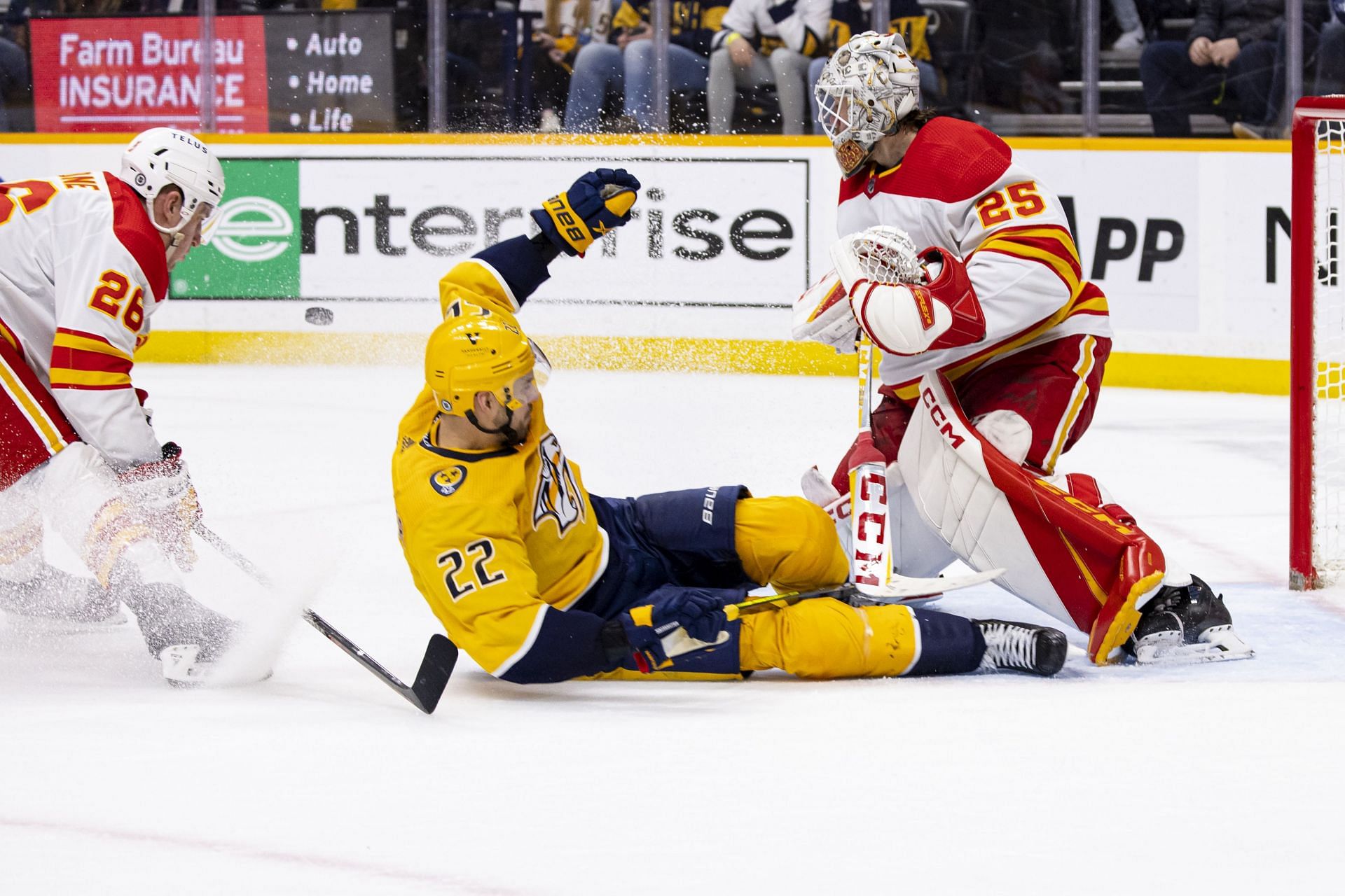 Calgary Flames v Nashville Predators